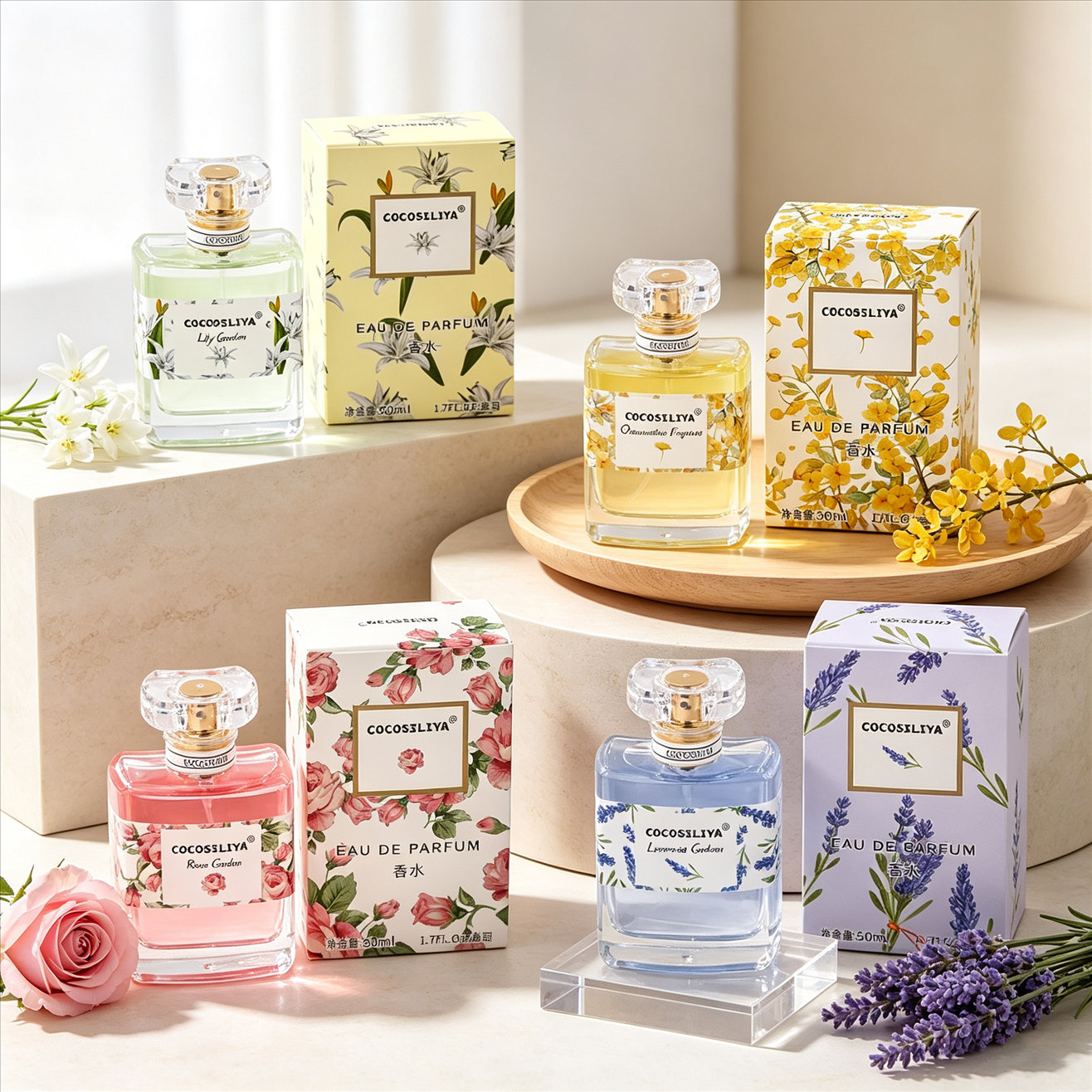 Novelty Gifts - Perfume For Women, 1.7oz X 2