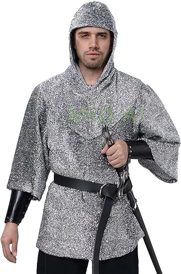 Medieval Renaissance Dress Women - Medieval Cosplay Fake Chain Mail SHirt