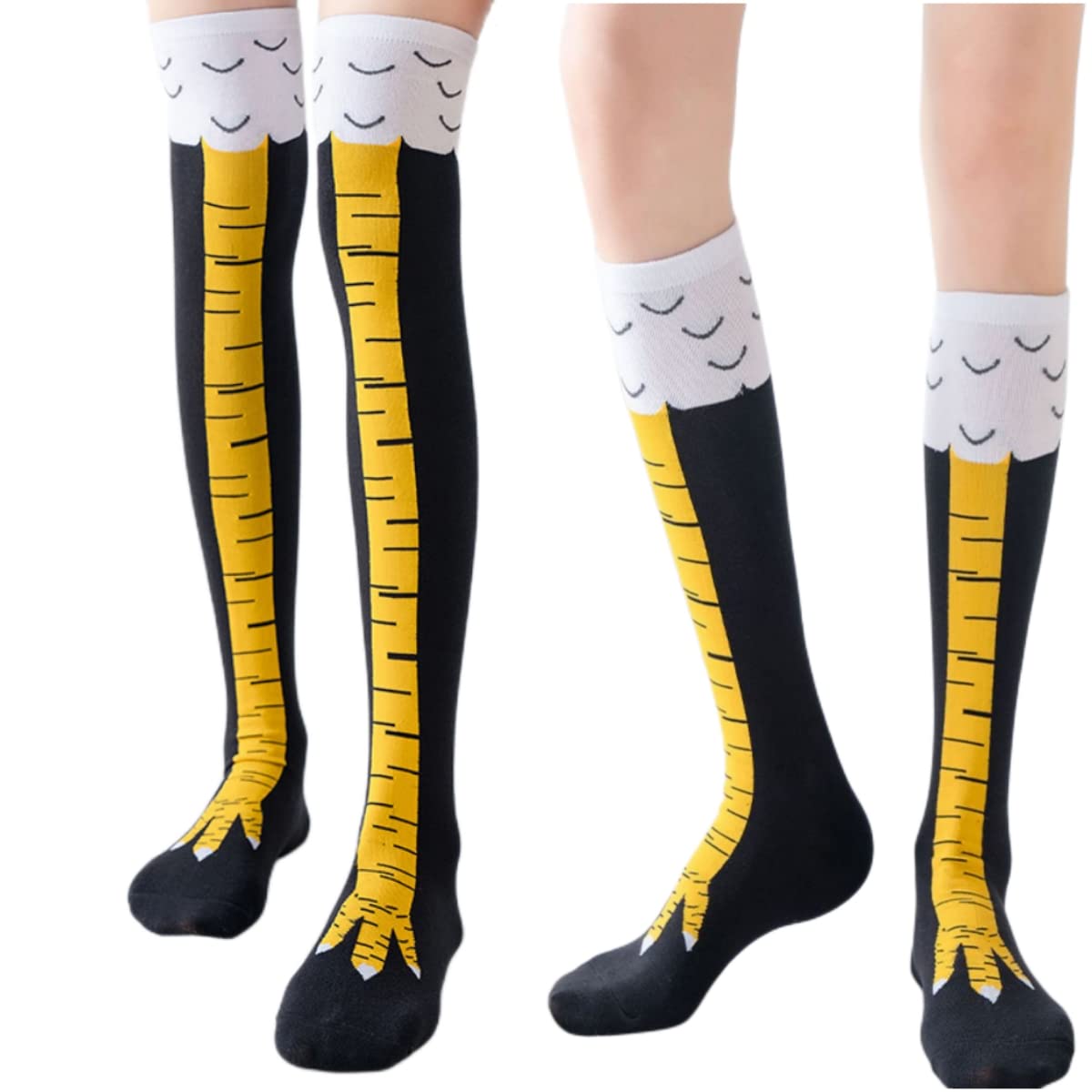 Women Thigh High Stockings Chi - Funny Chicken Leg Socks recension och pris