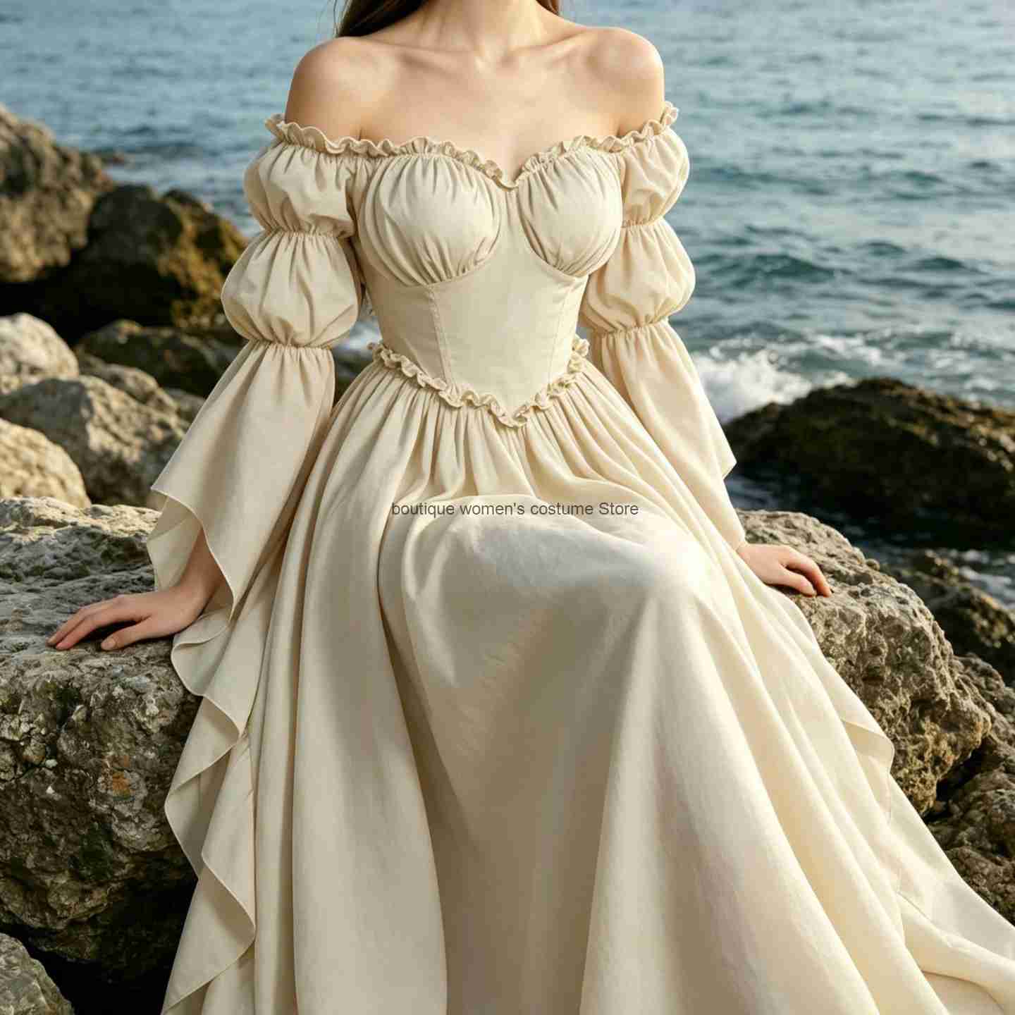 New Medieval Renaissance Gown  - Medieval Renaissance Dress Women recension och pris