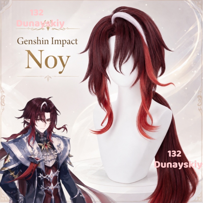 Genshin Impact Noy Snezhnaya C - Anime Cosplay Wig Heat Resistant recension och pris