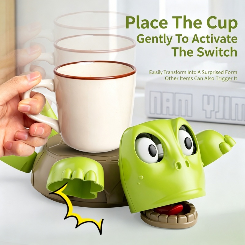 Funny Turtle Cup Coaster Inter - Prank Toys recension och pris