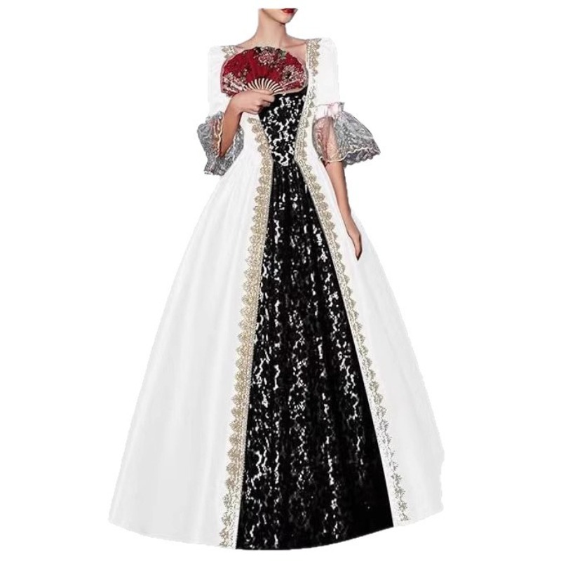 S‑5XL Women New Medieval Renai - Medieval Renaissance Dress Women recension och pris