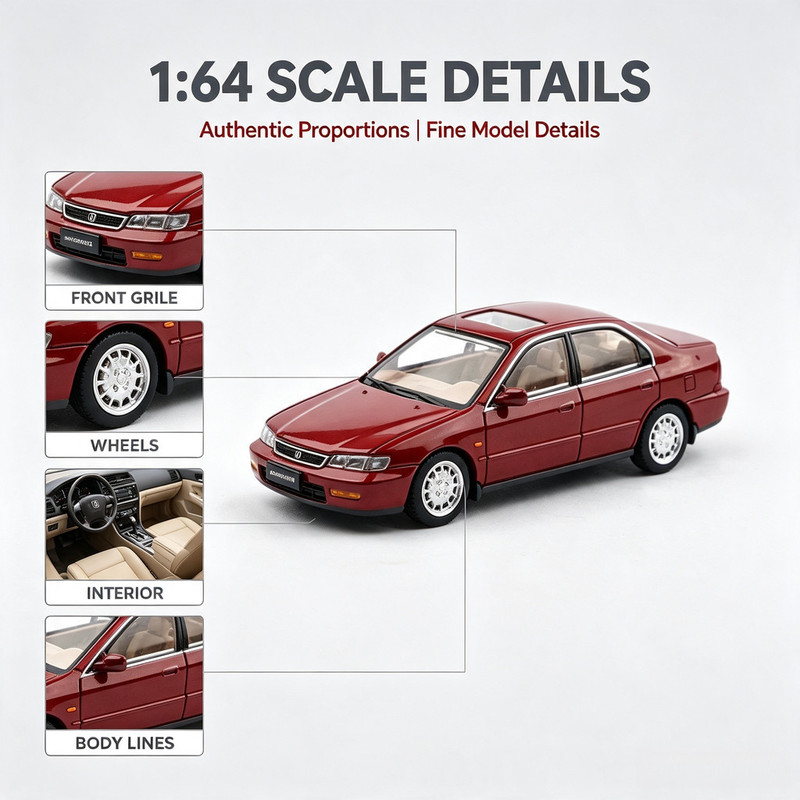 Xcartoys 1/64 Honda Accord Gen - Novelty Gifts recension och pris