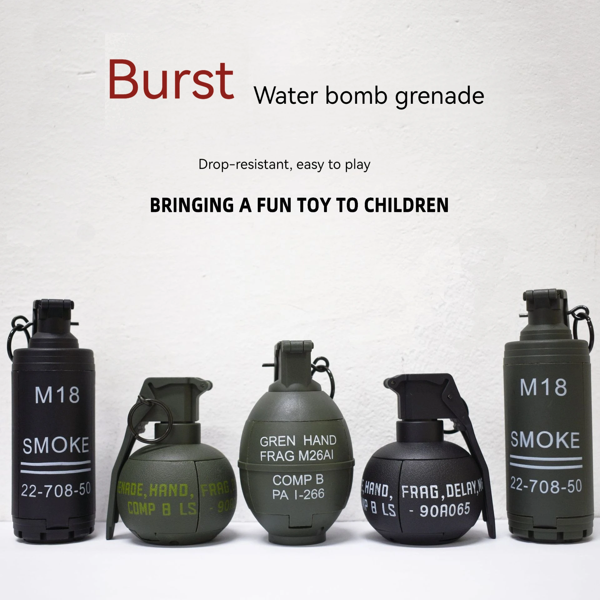 M18 Explosive Grenade Military - Prank Toys recension och pris