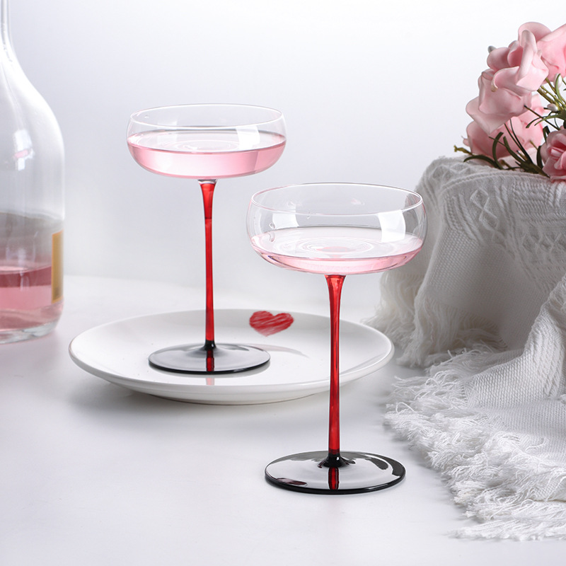 2/1Pcs 220ml Crystal Red Black - Glow In The Dark Party Glasses recension och pris