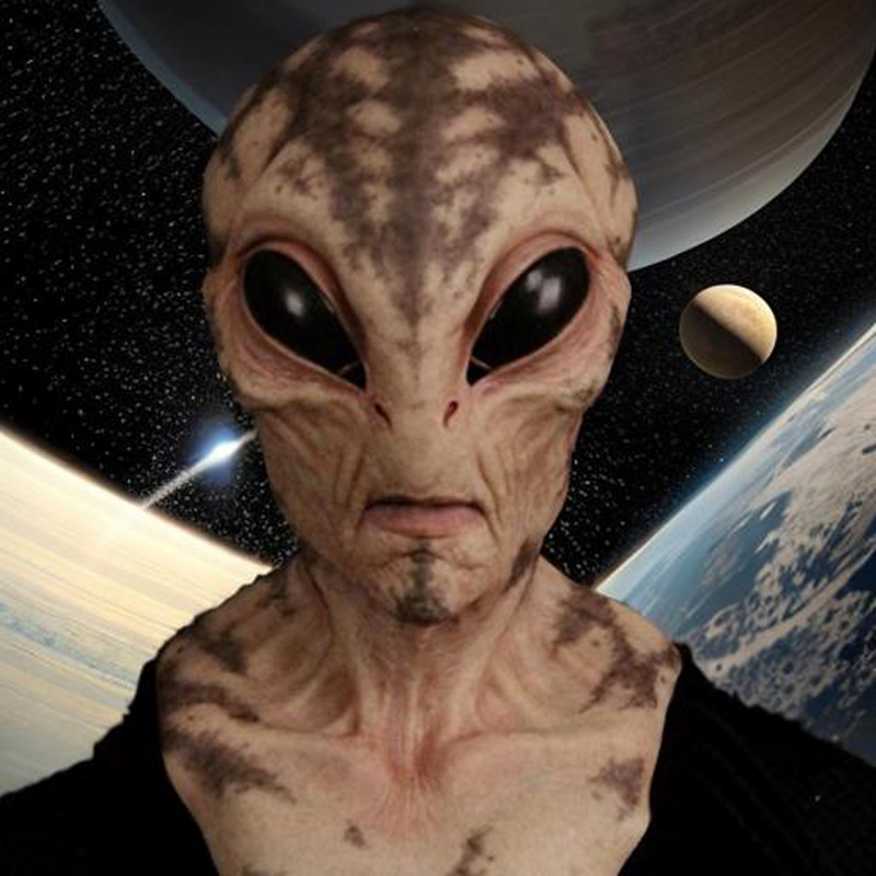 1pc, Alien Mask - Realistic la - Latex Alien Mask Realistic recension och pris
